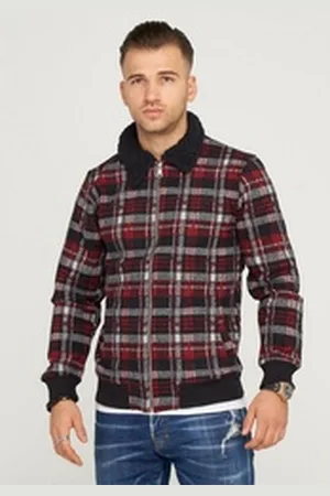2Y Outdoorjacke LIJAN mit Teddyfell-Kragen rot XL