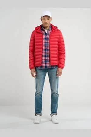 Big Star Outdoorjacke ACARF MIT KAPUZE rot XXL