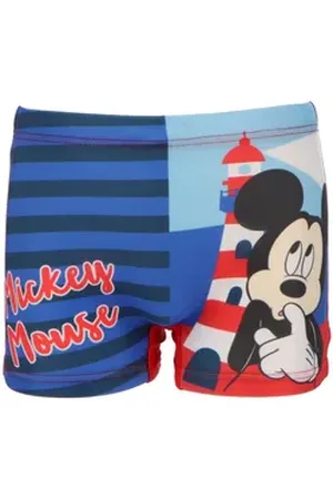 Disney Badehose Schwimmboxer Shorts für Jungen: Komfortabel und langlebig rot 2-3 Jahre