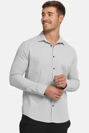 Jeff Langarmhemd Earman weiß XL