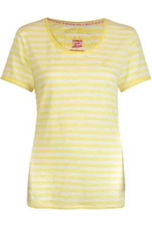 Lieblingsstück T-Shirt Damen T-Shirt CIAEP (1-tlg) gelb XS
