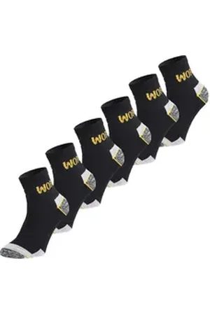 Ladeheid Socken 6er 12er Pack Arbeitssocken AT009 grau 47-50