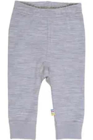 Joha Leggings Woll-Leggings lang grau 110