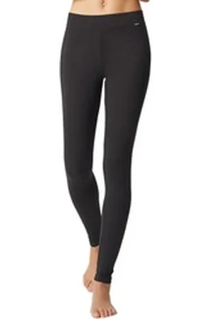 Skiny Loungehose Damen Leggings lang Night In Mix & Match (Stück, 1-tlg) - schwarz 40