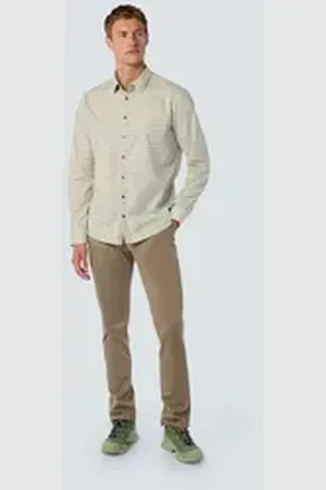 No Excess Langarmshirt Shirt Stretch Allover Printed M
