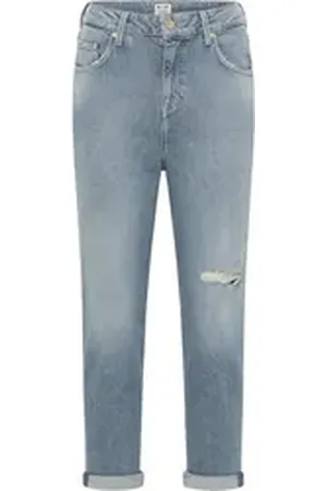 Mustang Mom-Jeans Damen Style Moms blau 26