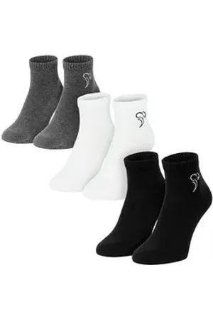 Black Snake Sneakersocken Atmungsaktive Unisex Socken im 3er Set – Perfekt für Freizeit & Sport (3-Paar) grau|schwarz 39/42