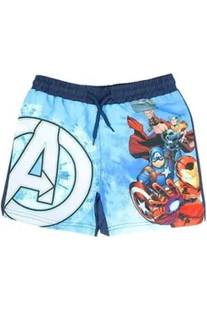Marvel The Badeshorts Marvel Schwimmhose - Jungen Badeshorts Gr. 110 - 140 cm blau 110-116 cm