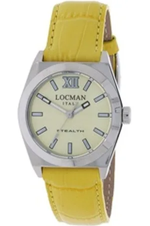 Locman Italy Quarzuhr gelb