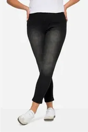 Angel of Style Angel of Style 5-Pocket-Jeans Jeggings Jule Slim Fit Washeffekte Elastikbund schwarz 96