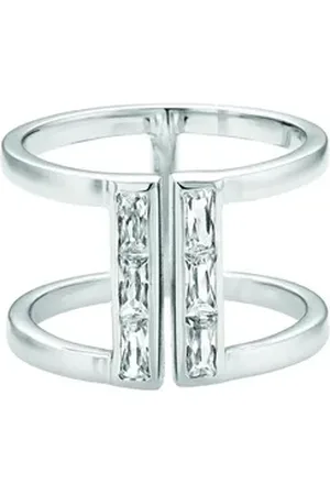 Buckley London Fingerring silberfarben|grau 016 (50,5)