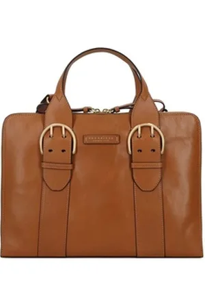 The Bridge Laptoptasche Elena, Leder braun