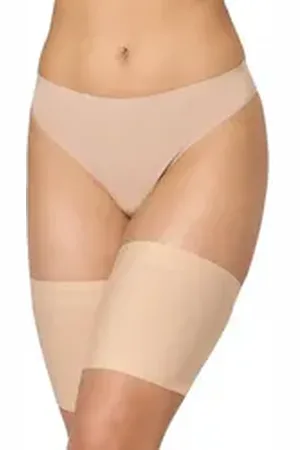 Merry Style Strumpfband Damen Oberschenkelbänder MS10-438 beige|weiß 3XL