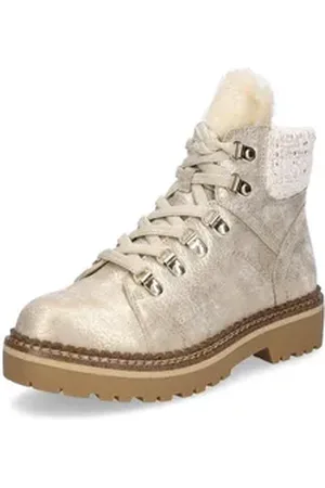 Tamaris Damen Schnürboot gold Schnürboots goldfarben 40 EU