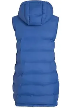 VILA Steppweste blau 36
