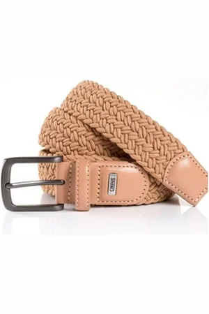 Cinque Ledergürtel POGGIO Flechtgürtel beige 100