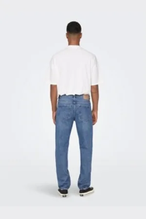 Only & Sons Loose-fit-Jeans Edge (1-tlg) blau 32