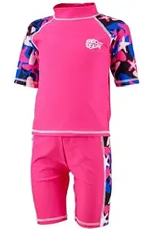 Beco Beermann Badeanzug -SEALIFE® UV50+ Schutzanzug (2-St) mit sicherem Sonnenschutz rosa 80/86