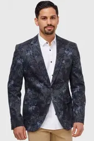 Jeff Anzugsakko George blau 48