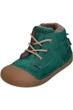 Koel AVA BIO NUBUK LAMBSWOOL Barfußschuh Esmerald grün 19 EU
