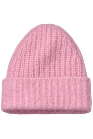 hessnatur Strickmütze aus Alpaka mit Pima-Bio-Baumwolle (1-St) rosa One Size