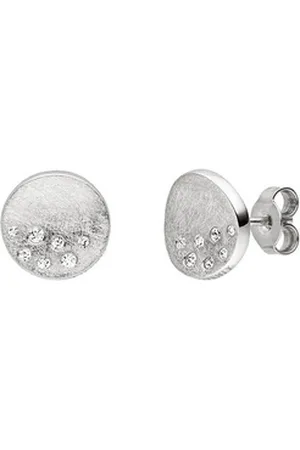 Viventy Paar Ohrstecker Ohrstecker Damen Eismatt Zirkonia Sterlingsilber 784734