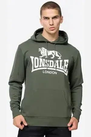 Lonsdale London Kapuzensweatshirt SHERBORNE grün M