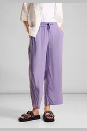Street one Culotte High Waist lila 38