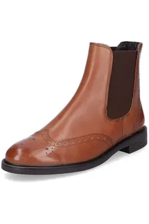 Paul Green Damen Chelsea Stiefelette cognac Stiefelette braun 37,5 EU