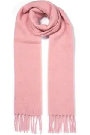 Cinque Strickschal MILTONA, aus kuschelweichem Materialmix, made in Italy rosa