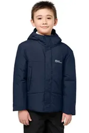 Jack Wolfskin Steppjacke Jacke SNOWBEAR für Kinder blau 128