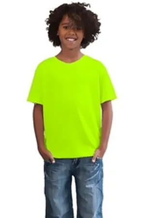 AWDis T-Shirt NEON Kinder Sport T-Shirts - Neongelb, Neongrün, Neonpink, Neonorange gelb 5/6 Jahre