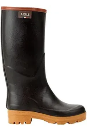 Aigle Damen Gummistiefel Chambord Pro 2 ISO Lady Gummistiefel Stoßdämpfend, Wärmeisolation braun 40 EU