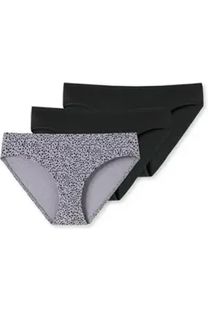 Schiesser Slip Basic Kids (3-St) grau 140