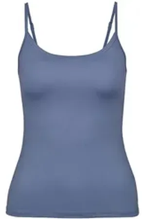Calida Spaghettitop Eco Sense Damen (1-tlg) lila XS (36/38)