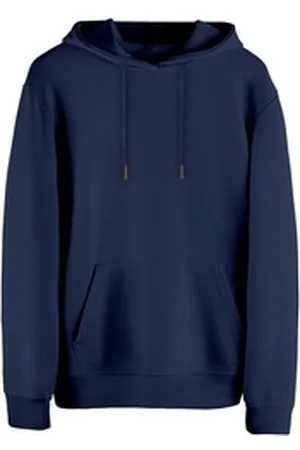 STARK SOUL Hoodie Stark Soul Hoodie Blank - Kapuzen-Sweater Unisex, 270 gsm blau L