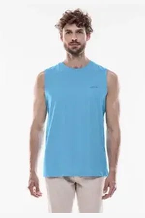 Street one MEN Tanktop aus Jersey in Unifarbe blau XXL (56)