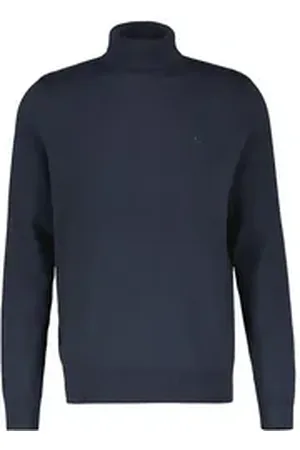 Lerros Rollkragenpullover mit Logostickerei XXXL