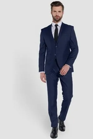 Steffen Klein SteffenKlein Anzug SLIM FIT (2-tlg) blau|grau 102