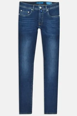 Pierre Cardin 5-Pocket-Jeans Lyon Tapered Futureflex blau 42