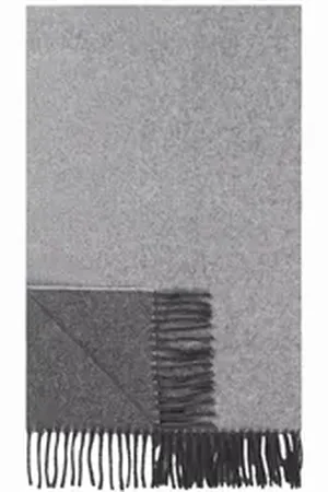 Bogner Hosenträger Schal Scarf grau