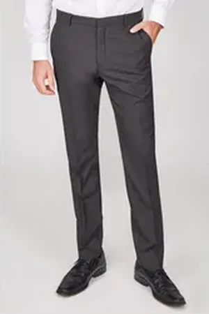 Steffen Klein SteffenKlein Anzughose Slim Fit (1-tlg) grau 52