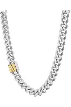 HUGO BOSS Kette ohne Anhänger Schmuck Edelstahl Halsschmuck Panzerkette CALY gelb|goldfarben|silberfarben 8 mm