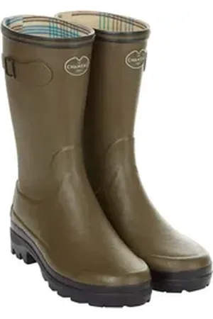 Le Chameau Damen Gummistiefel Giverny Bottilon Gummistiefel Stoßdämpfend grün 37 EU