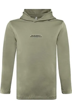 Blue Effect Langarmshirt boys Langarmshirt Kapuze Waldmoos (1-tlg) grün 140