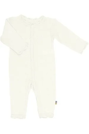 Joha Schlafoverall Schlafoverall aus Merino-Wolle/Seide lila 80