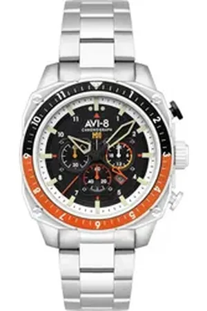 Avi-8 Quarzuhr AV-4100-11 Herrenuhr Hawker Hunter Dual Time Chronograph 43mm 5A AV-4100-11 Herrenuhr Hawker Hunter Dual Time Chronograph 43mm 5ATM