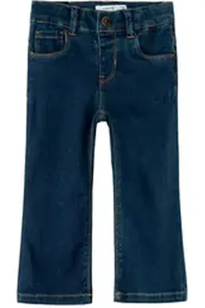 NAME IT Schlagjeans NMFSalli (1-tlg) Plain/ohne Details blau 80