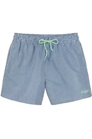 Buffalo Badeshorts in feinem Streifenlook blau L (52)