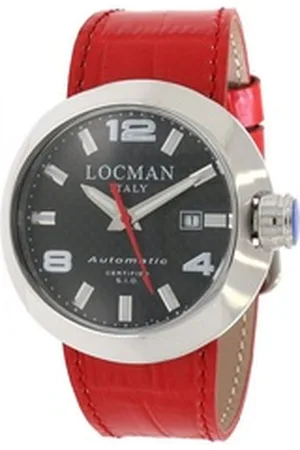 Locman Italy Automatikuhr rot